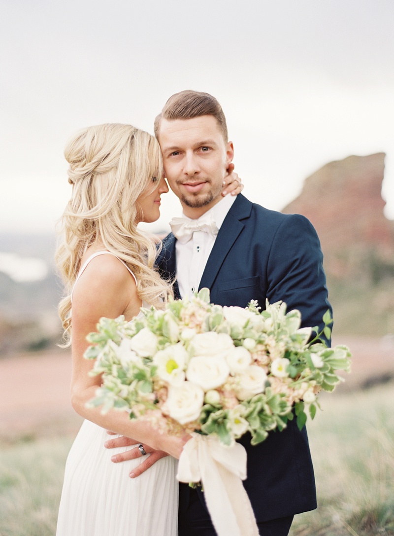 Red Rocks Amphitheater | Emily Jane Photography | Emily Jane Film Photography | Denver Wedding Photos | BHLDN wedding dress | Vow Renewal