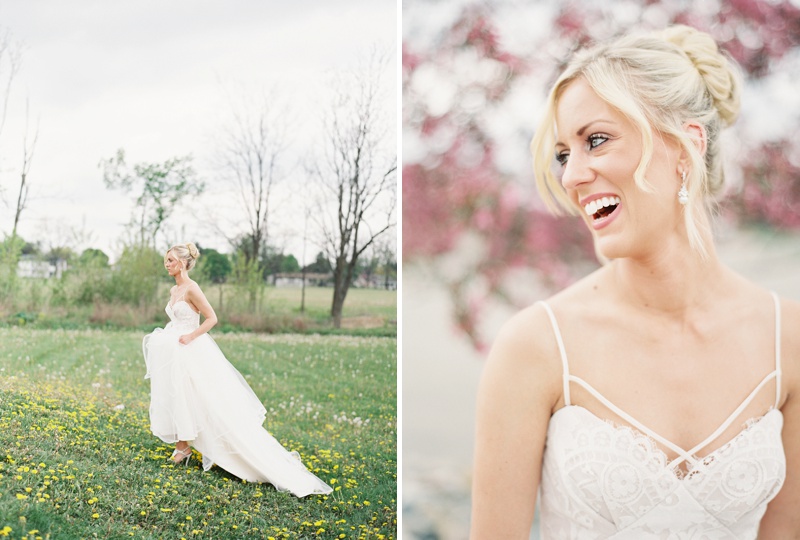 Emily Jane Photography,|Michigan Film Photographer | Contax 645 | Richard Photo Lab | Wedding Photography | Hayley Paige Bridal Collection | Hayley Paige | Spring Wedding